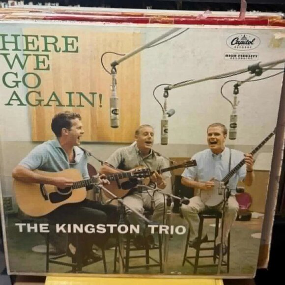 The Kingston Trio - Here we go Again! 33rpm VG+ AB111 - Picture 1 of 2